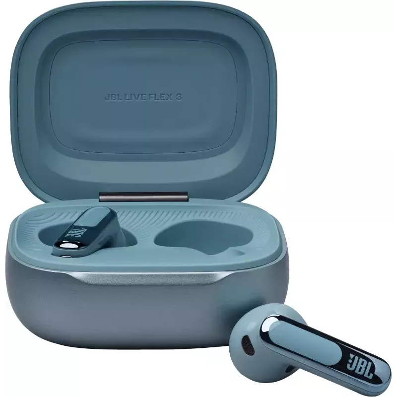 JBL Live Flex 3 belaidžiai ausinukai mėlyni