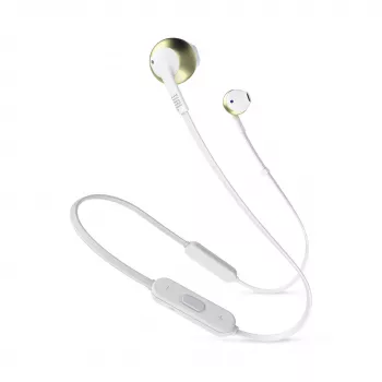 JBL Tune 205BT ausinės belaidės į ausis Skambučiai/Muzika Bluetooth šampano, auksinė