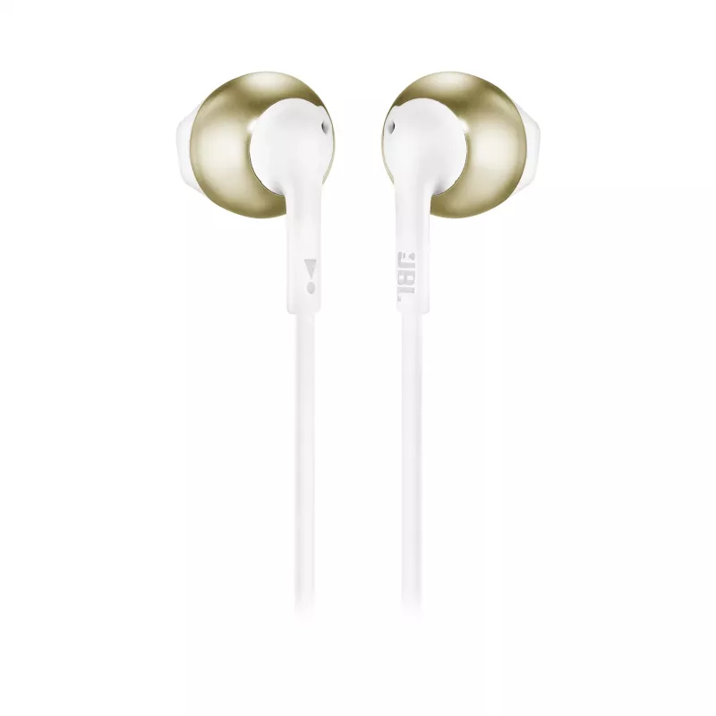 JBL Tune 205BT ausinės belaidės į ausis Skambučiai/Muzika Bluetooth šampano, auksinė