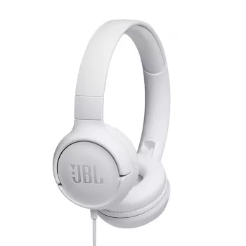 JBL Tune 500 WHITE laidinės ausinės, 20–20000 Hz, 148 g, balta