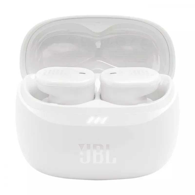 JBL Tune Buds 2 belaidės ausinės TWS į ausį skambučiams/muzikai Bluetooth balta