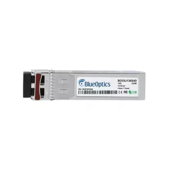 SFP+ skaidulinis modulis BlueOptics JL438A-BO LC dipleksinis aliuminis 20 g