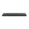 Gembird KB-BTRGB-01-DE belaidė Bluetooth klaviatūra, QWERTZ vokiškas išdėstymas, juoda