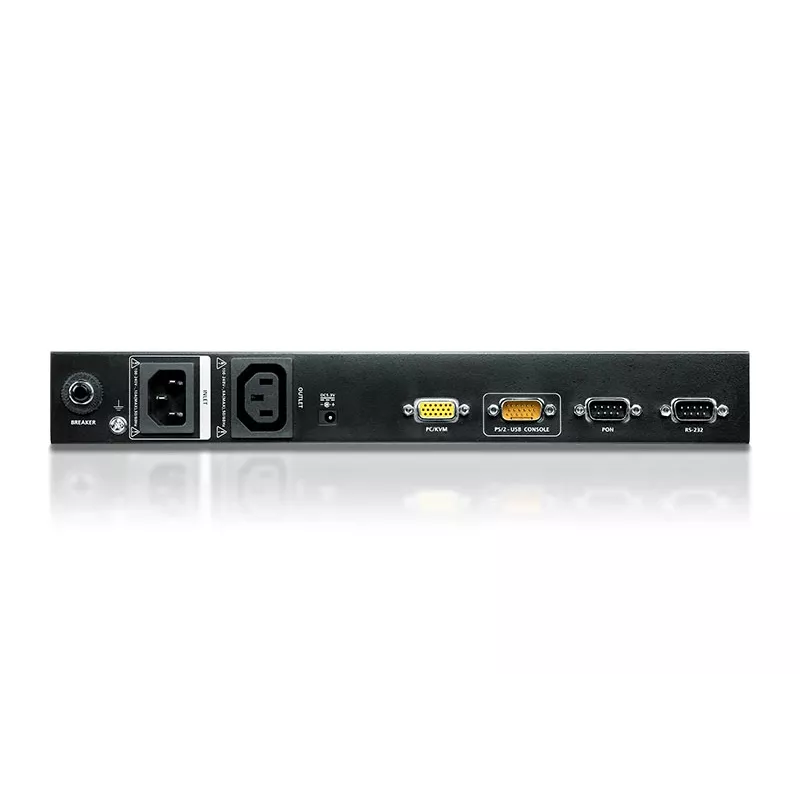 ATEN KN1000A vieno prievado KVM per IP jungiklis su vieno prievado maitinimo jungikliu