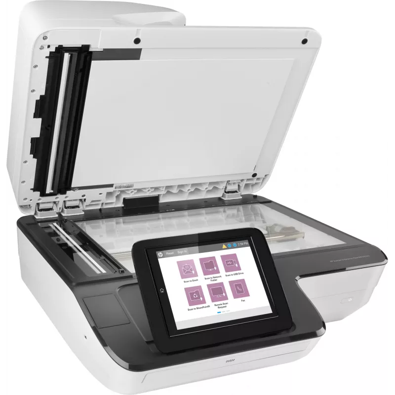 HP Scanjet Enterprise Flow N9120 fn2 plokščiasis ir automatinio dokumentų tiekimo skaitytuvas 600 x 600 DPI A3 juodas, baltas