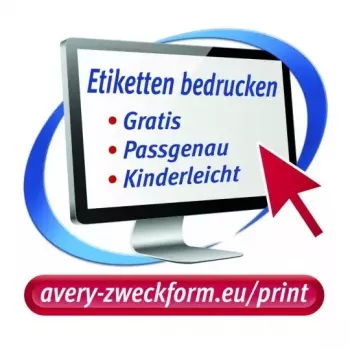 Lipnios etiketės stačiakampės geltonos Avery L6103-20