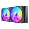 Skysčio aušintuvas „all-in-one“ Azza HEX 240 12 cm Juodas