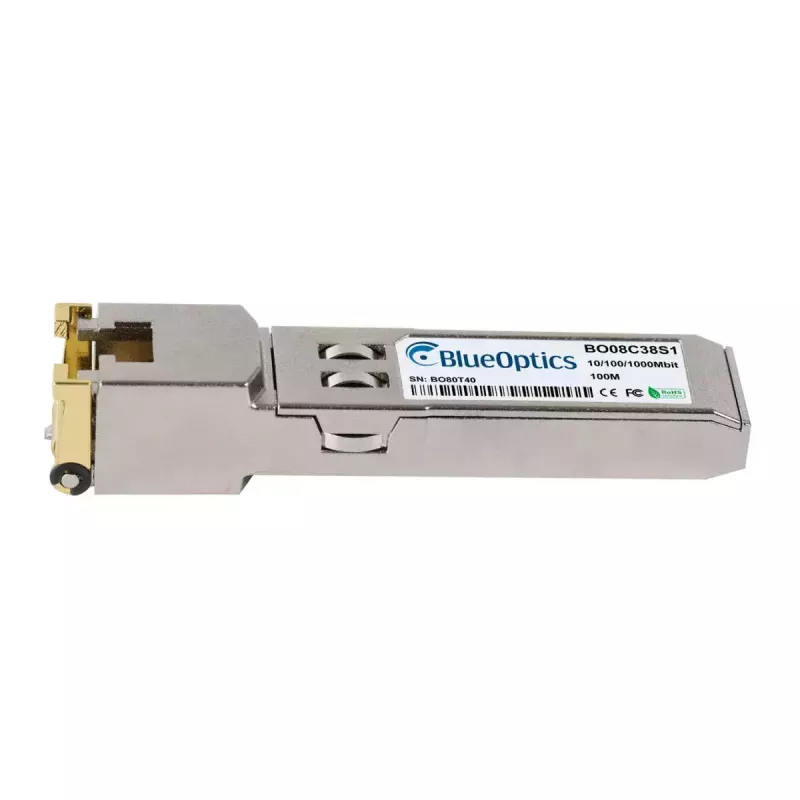 Varinių RJ-45 laidų siųstuvas-imtuvas BlueOptics MGBIC-GTX-BO 100 m SFP