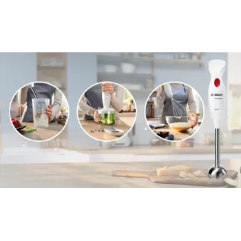 Bosch MSM24500 panardintuvas 400 W Raudona, Balta