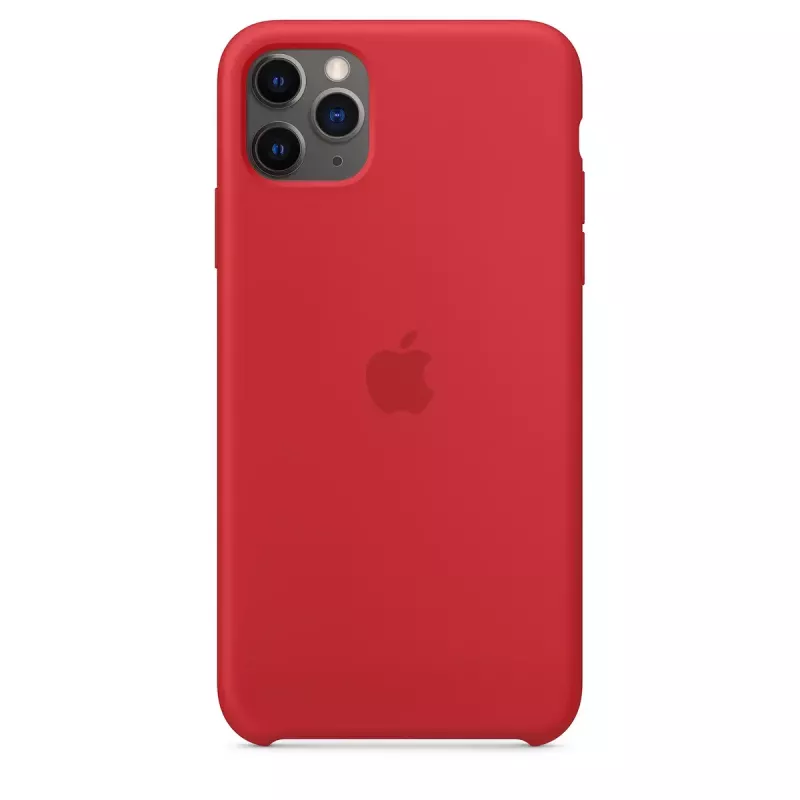 Apple MWYV2ZM/A Silikoninis dėklas iPhone 11 Pro Max Raudonas