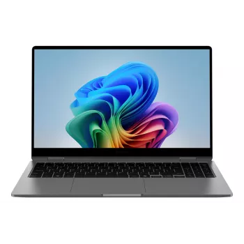 Samsung Galaxy Book5 360 Copilot+ PC Intel Core Ultra 7 258V nešiojamas kompiuteris 39,6 cm (15,6 colio) jutiklinis ekranas Full HD 32 GB LPDDR5x-SDRAM 1 TB SSD Wi-Fi 7 (802.11be) Windows 11 Home pilka