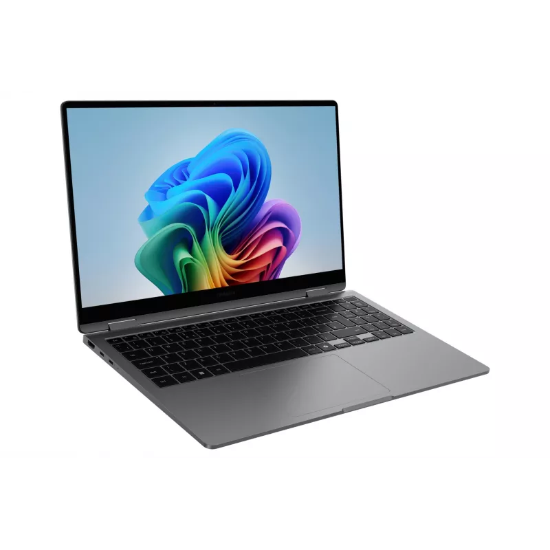 Samsung Galaxy Book5 360 Copilot+ PC Intel Core Ultra 7 258V nešiojamas kompiuteris 39,6 cm (15,6 colio) jutiklinis ekranas Full HD 32 GB LPDDR5x-SDRAM 1 TB SSD Wi-Fi 7 (802.11be) Windows 11 Home pilka