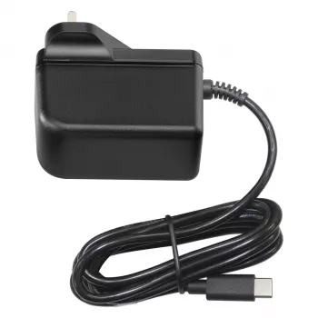 Brother PAAD004EU USB Type-C įkroviklis skaitytuvui, juodas, vidaus naudojimui