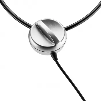 Ausinės Grundig Swingphone 568, laidinės, po smakru, juodos, sidabrinės