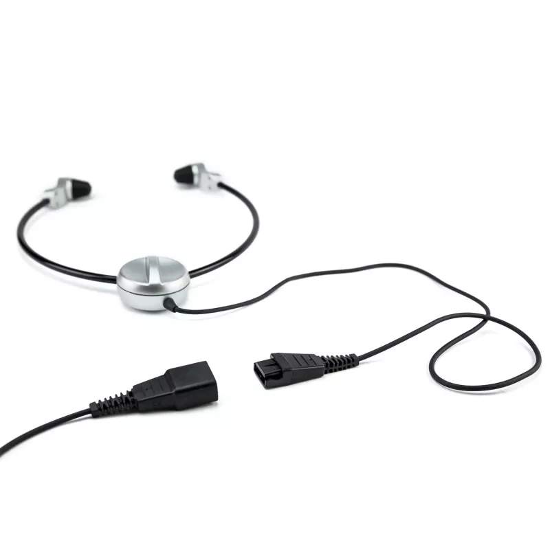 Ausinės Grundig Swingphone 568, laidinės, po smakru, juodos, sidabrinės