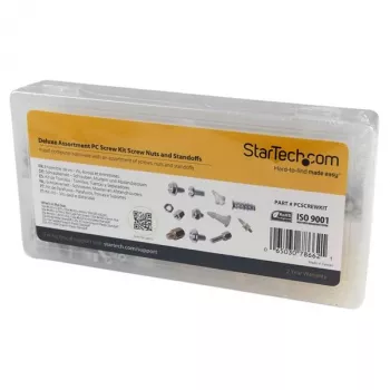 StarTech.com Deluxe Assortment PC Screw Kit – varžtų, veržlių ir tarpiklių rinkinys