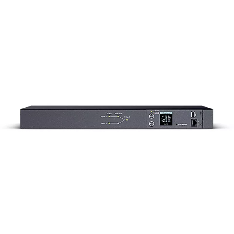 CyberPower PDU24004 maitinimo paskirstymo blokas (PDU) 12 AC lizdų 1U juodas