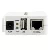 StarTech.com 1 prievado USB belaidis N tinklo spausdintuvo serveris su 10/100 Mbps Ethernet prievadu - 802.11 b/g/n