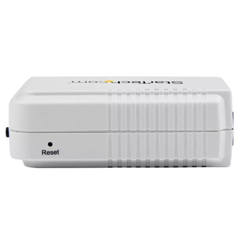 StarTech.com 1 prievado USB belaidis N tinklo spausdintuvo serveris su 10/100 Mbps Ethernet prievadu - 802.11 b/g/n