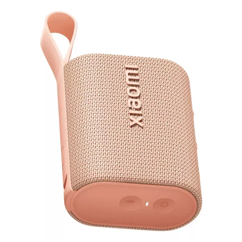 Nešiojamas stereo garsiakalbis Xiaomi Sound Pocket Pink — 5 W RMS, Bluetooth belaidis, 1000 mAh Li‑Ion baterija