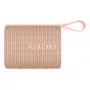 Nešiojamas stereo garsiakalbis Xiaomi Sound Pocket Pink — 5 W RMS, Bluetooth belaidis, 1000 mAh Li‑Ion baterija