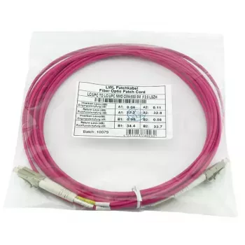 BlueOptics QK736A-BO InfiniBand šviesolaidinis kabelis 30 m LC violetinis