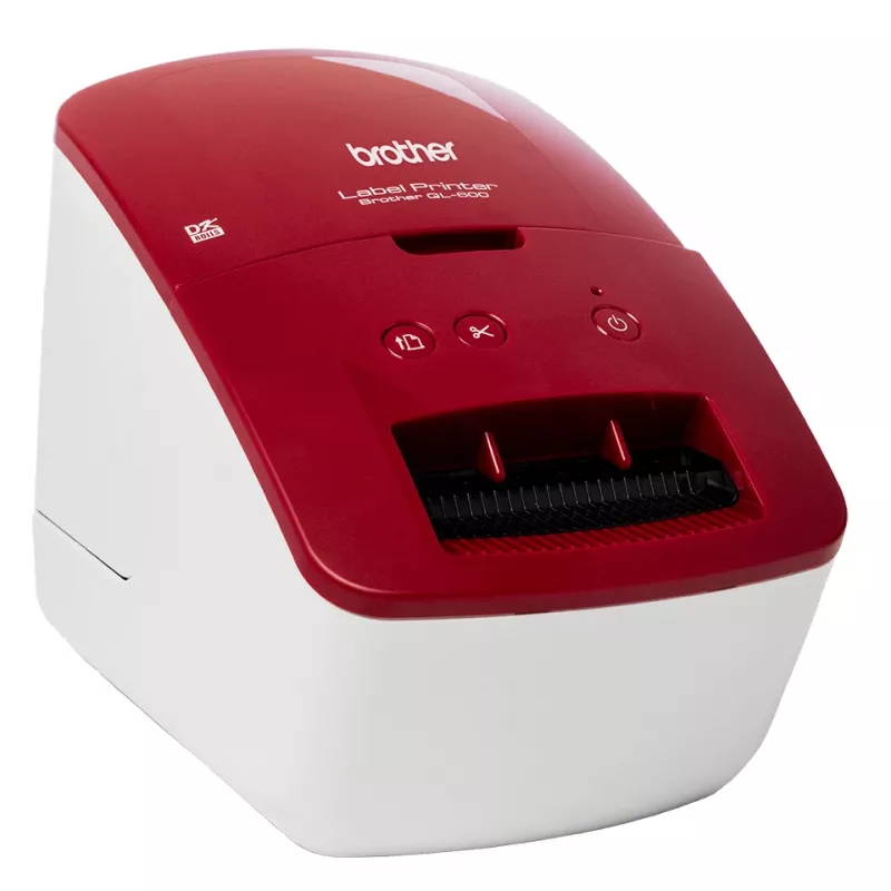 Brother QL-600RXX1 etikečių spausdintuvas tiesioginis terminis 300 x 600 DPI 71 mm/s laidinis DK