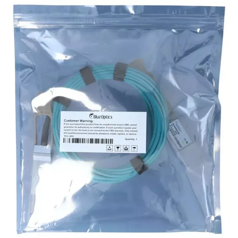 BlueOptics QSFP-40G-AOC-2M-BO InfiniBand / šviesolaidinis kabelis 2 m, vyriškas/vyriškas