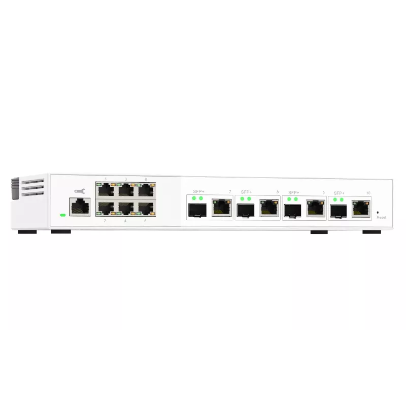 QNAP QSW-M2106-4C tinklo jungiklis Managed L2 2.5G Ethernet (100/1000/2500) Baltas