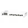 QNAP QSW-M2106-4C tinklo jungiklis Managed L2 2.5G Ethernet (100/1000/2500) Baltas