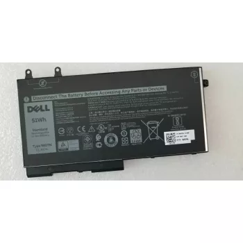 Originali Dell baterija, skirta Latitude 5400 5410 5500 5510 Precision 3540 3550 Inspiron 7590 7591 7791 2-in-1 serijoms, 0R8D7N 1V1XF 4GVMP RF7WM 9JRYT X77XY C5GV2 W8GMW, 11.4 V, 51 Wh