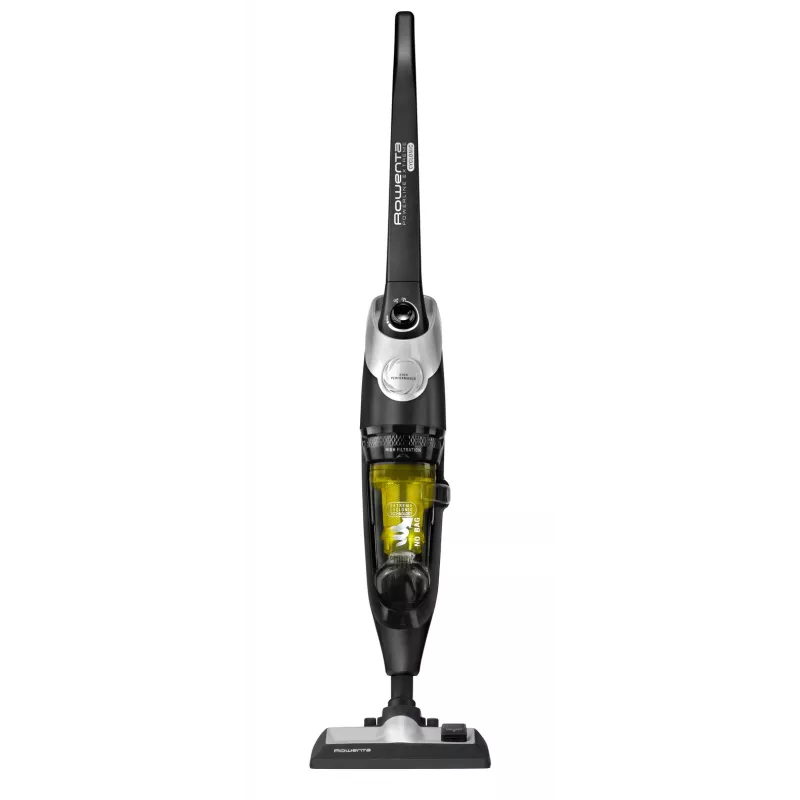 Rowenta RH8155 belaidis siurblys / elektrinė šluota, AC, sausas, cikloninis, be maišelio, 0.9 L, 750 W, juoda, sidabrinė, geltona