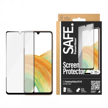 Apsauginis stiklas PanzerGlass SAFE Samsung Galaxy A33 5G atsparus įbrėžimams ir smūgiams