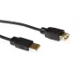 ACT USB 2.0 A kištukas - USB A lizdas juoda 0,5 m