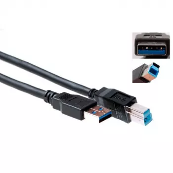 USB kabelis ACT USB 3.2 Gen1 A kištukas - USB B kištukas 2,00 m