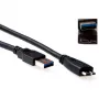 USB 3.0 A kištukas - USB micro B kištukas 0,50 m ACT SB3028