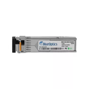 BlueOptics SF1G-SF14C-BO SFP LC vienmodis šviesolaidinis siųstuvas-imtuvas, aliumininis korpusas
