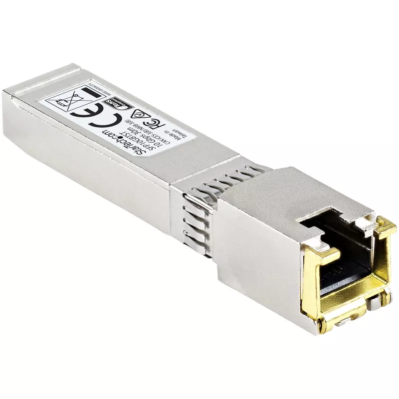 StarTech.com MSA suderinamas SFP+ siųstuvas-imtuvas - 10GBASE-T, varinis, RJ45, 30 m