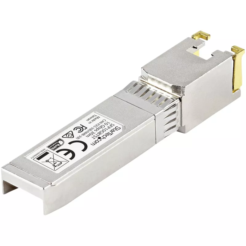 StarTech.com MSA suderinamas SFP+ siųstuvas-imtuvas - 10GBASE-T, varinis, RJ45, 30 m