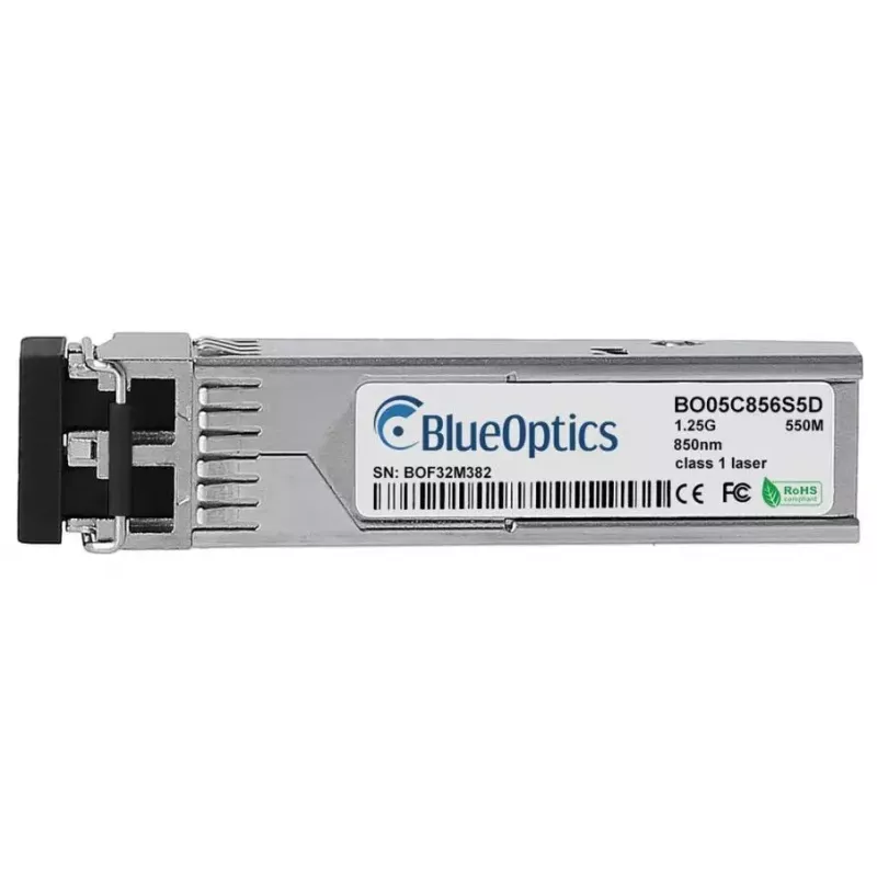 SFP siųstuvas-imtuvas BlueOptics SFP-1G-SX-NE-BO, 1 Gb/s, 850 nm, LC, daugiamodis
