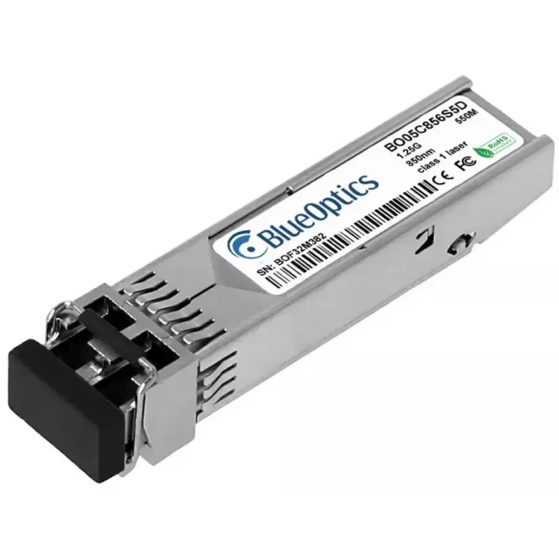 SFP siųstuvas-imtuvas BlueOptics SFP-1G-SX-NE-BO, 1 Gb/s, 850 nm, LC, daugiamodis