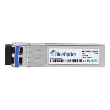 BlueOptics SFP-25G-LR-C-BO tinklo siųstuvas-imtuvas, SFP28, LC, aliuminis, 20 g