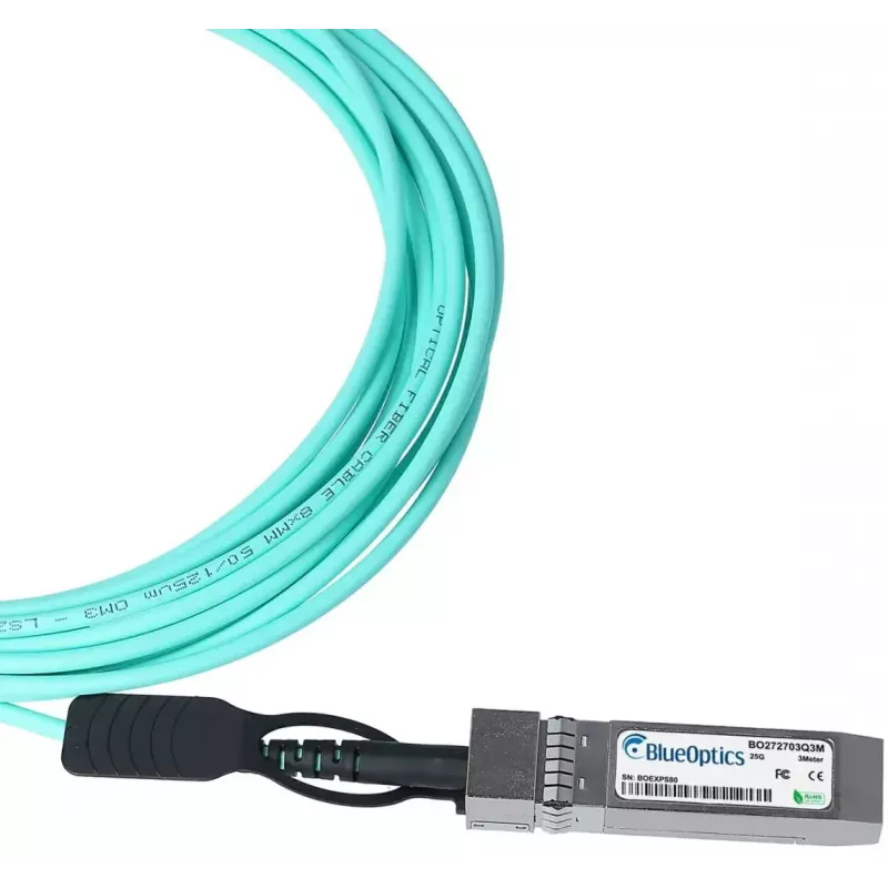 SFP28 AOC aktyvus optinis kabelis BlueOptics SFP28-AOC-3M-AT-BO 3 m Vyriškas/Vyriškas