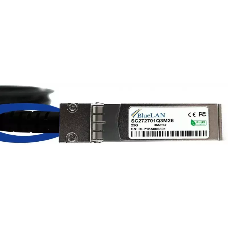 SFP28 DAC kabelis BlueOptics SFP28-DAC-3M-NG-BL 3 m InfiniBand