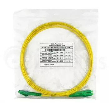 BlueOptics SFP3131BU10MM InfiniBand šviesolaidinis kabelis 10 m LC/APC-LC/APC geltonas