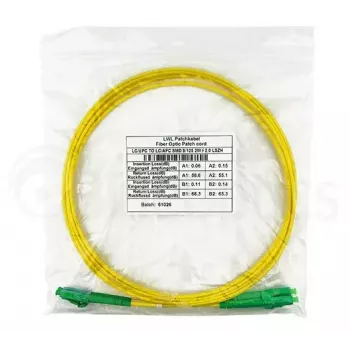 BlueOptics SFP3131BU5MM InfiniBand šviesolaidinis kabelis 5 m LC/APC geltonas
