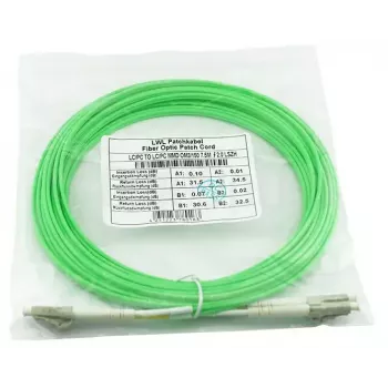 Skaidulinis optinis kabelis BlueOptics SFP3131GU20MK LC OM5 20 m Žalias