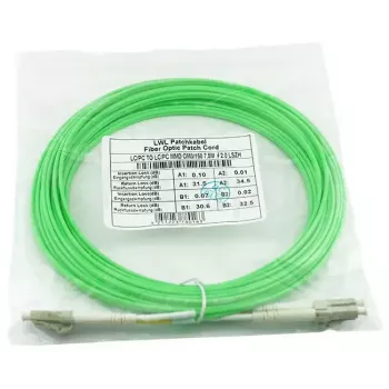 Skaidulinis optinis kabelis BlueOptics SFP3131GU30MK LC OM5 30 m Žalias