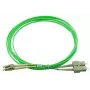 Laidinis optinis kabelis BlueOptics SFP3132GU30MK LC SC OM5 30 m Geltonas