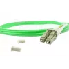 Skaidulinis optinis kabelis BlueOptics SFP3133GU10MK LC ST OM5 10 m Žalias